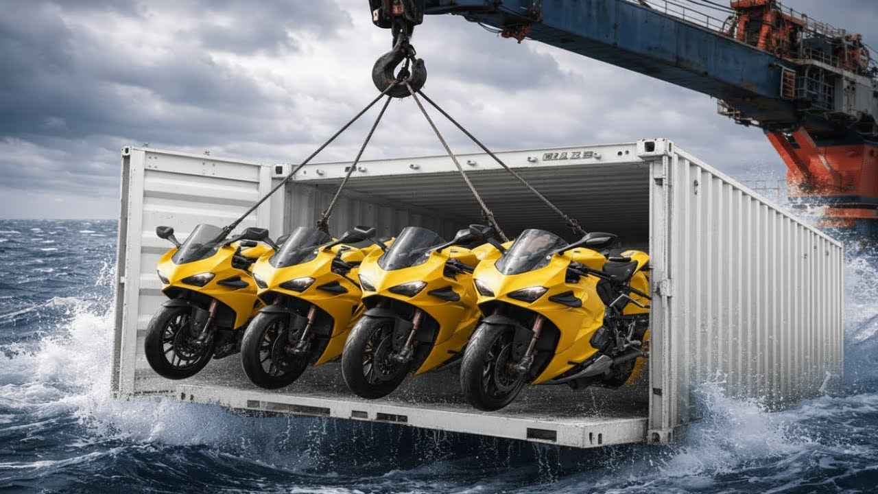 Sunken Luxury: Recovering 5 Ducatis from the Deep