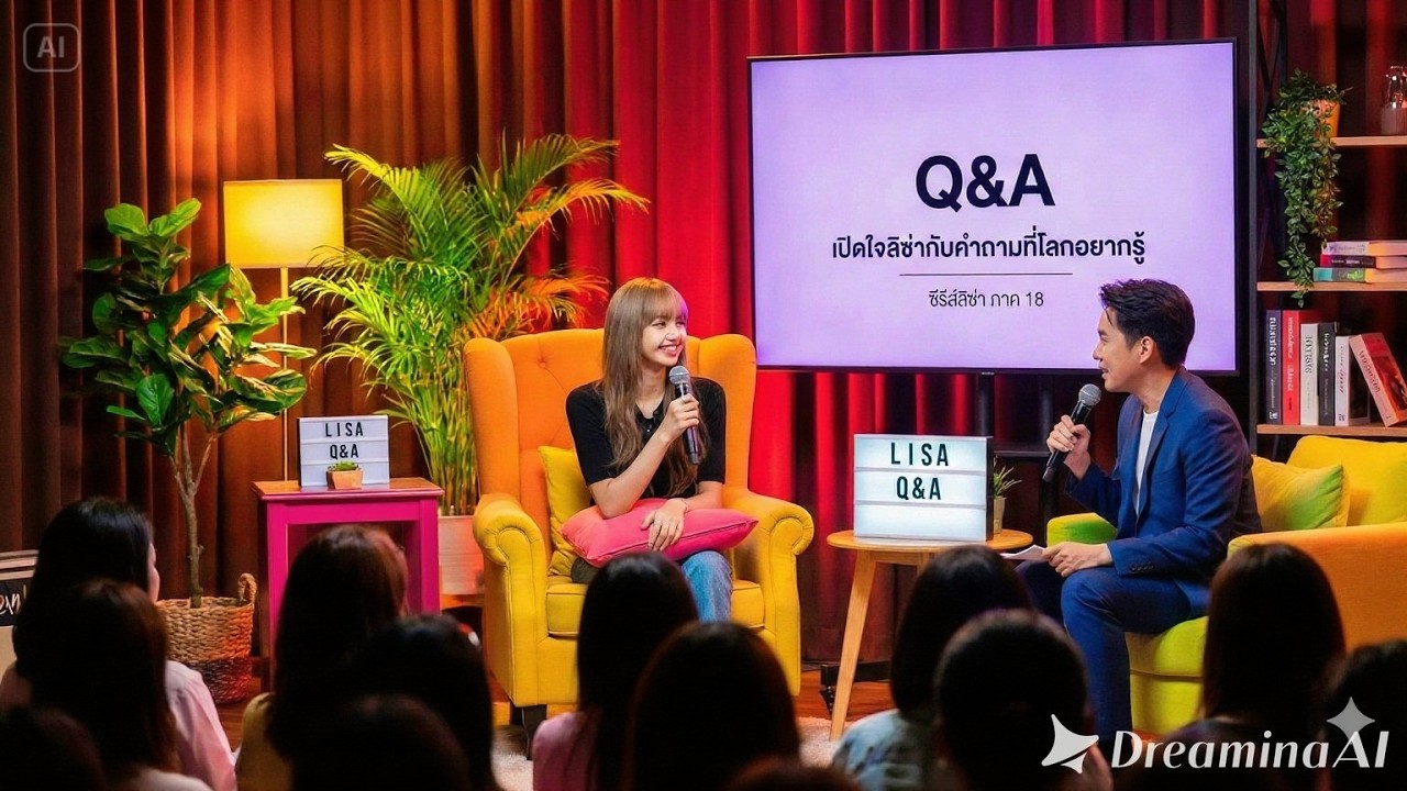 เปิดขุมทรัพย์! ลิซ่า BLACKPINK Q&A เปิดใจลิซ่ากับคำถามที่โลกอยากรู้ ซีรีส์ลิซ่า ภาค 18