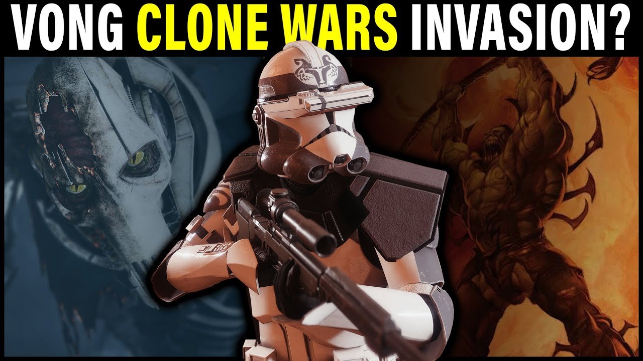 What if the YUUZHAN VONG invaded during the CLONE WARS? | Star Wars Legend Lore