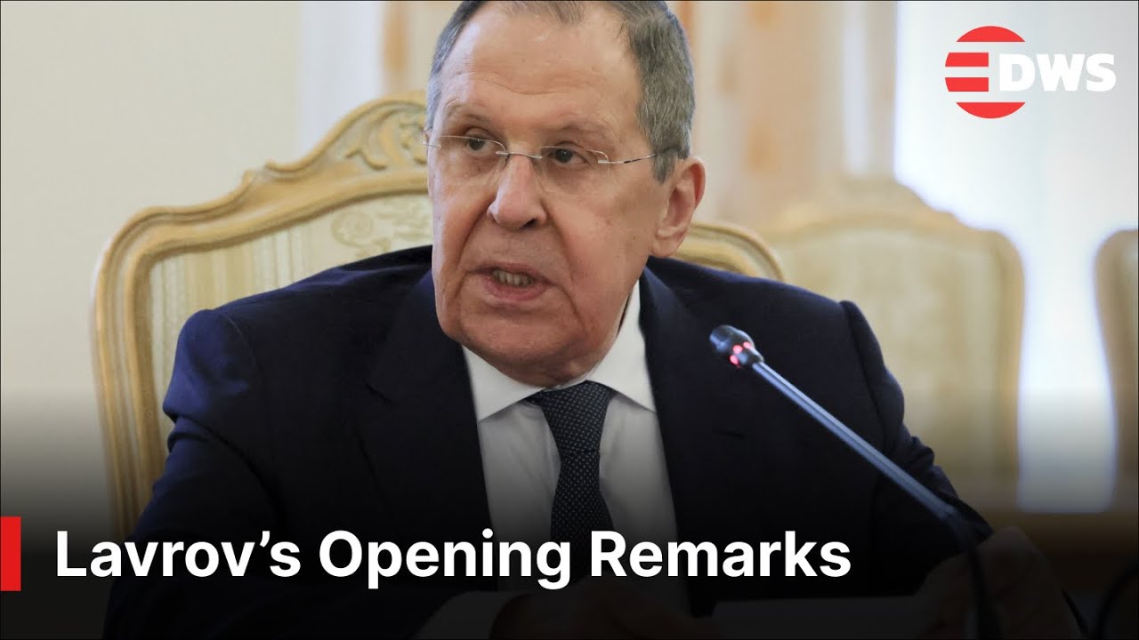 Russia&rsquo;s FM Sergey Lavrov Opening Remarks as He Hosts Turkmen FM Rashid Meredov in Moscow | AC1E