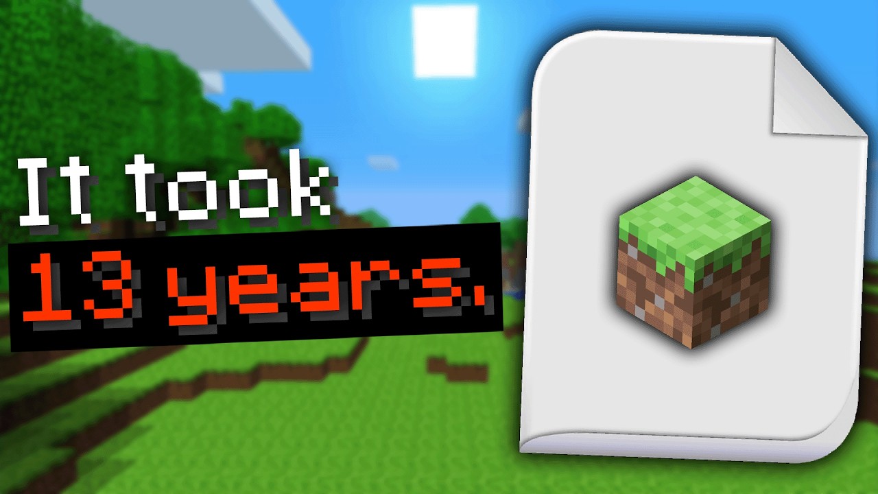 Эта версия Minecraft была скрыта 13 лет. Мы только что её нашли.