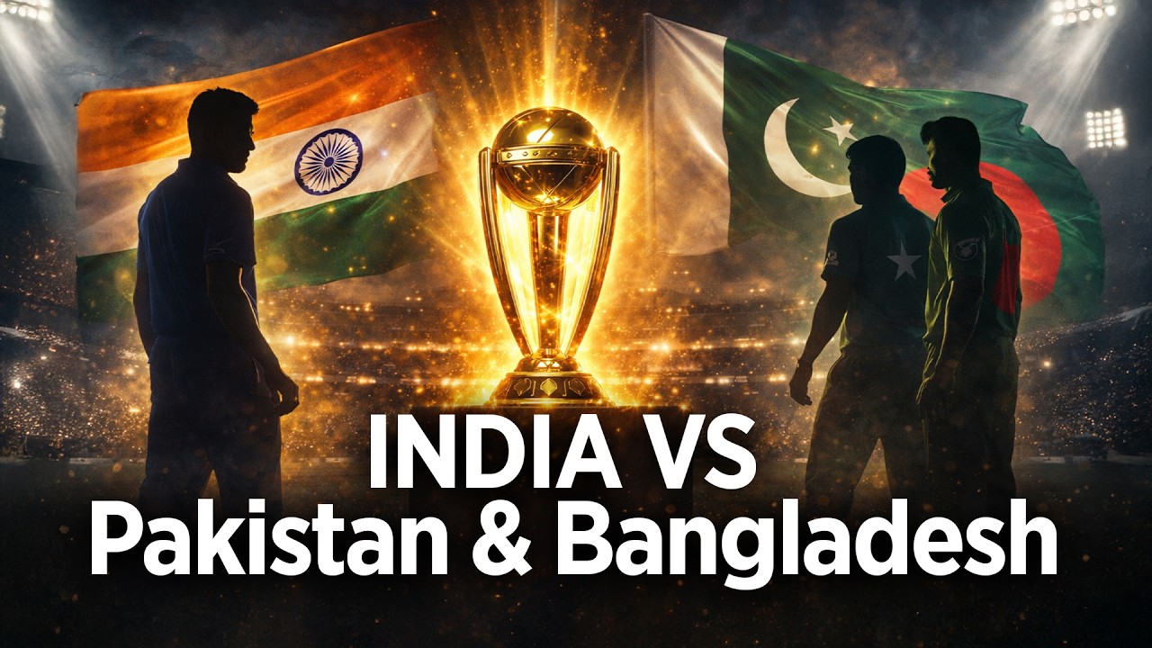 T20 World Cup 2026: India-Pakistan-Bangladesh Mega Controversy EXPOSED!