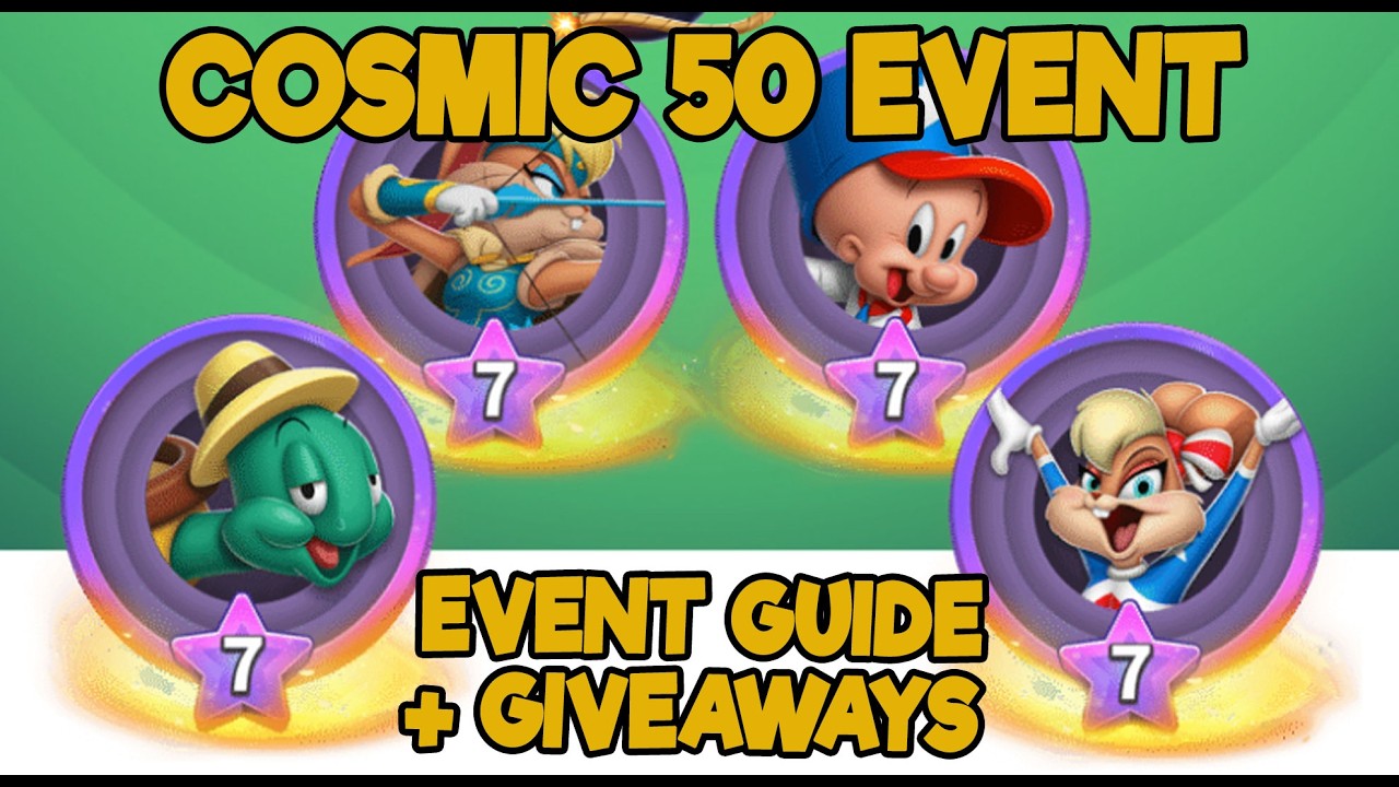 SEASON 50 COSMIC EVENT GUIDE AND GIVEAWAYS - LOONEY TUNES WORLD OF MAYHEM