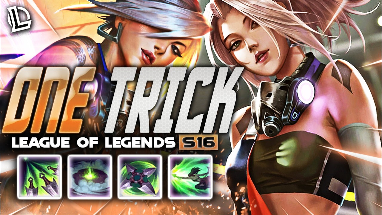 AKALI MONTAGE #58 - ONE TRICK | Ez LoL Plays