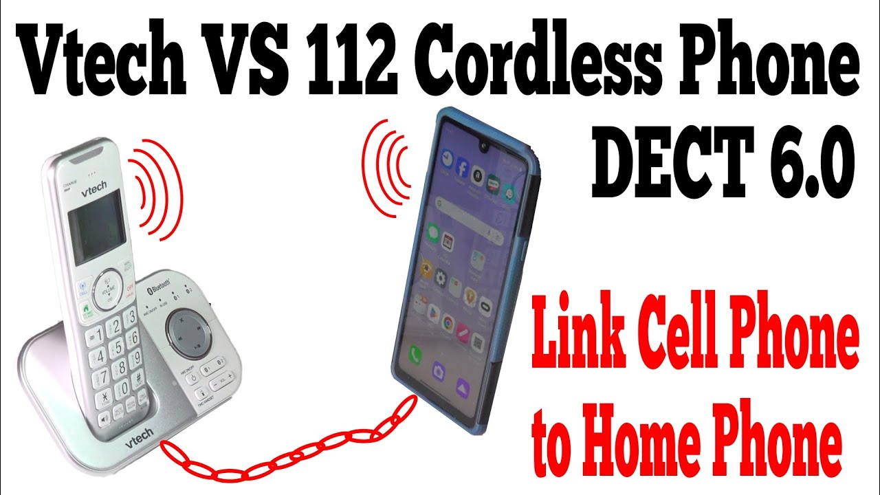 How to Link a Vtech VS 112 to Cell Phone
