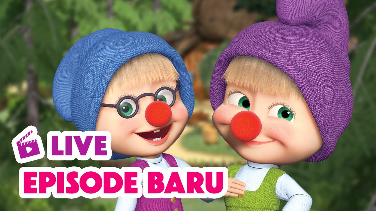 🔴 LIVE! Masha dan Beruang 👧🐻 Episode Baru 🍿🦸‍♀️ Kartun anak-anak 🎬 Masha and the Bear