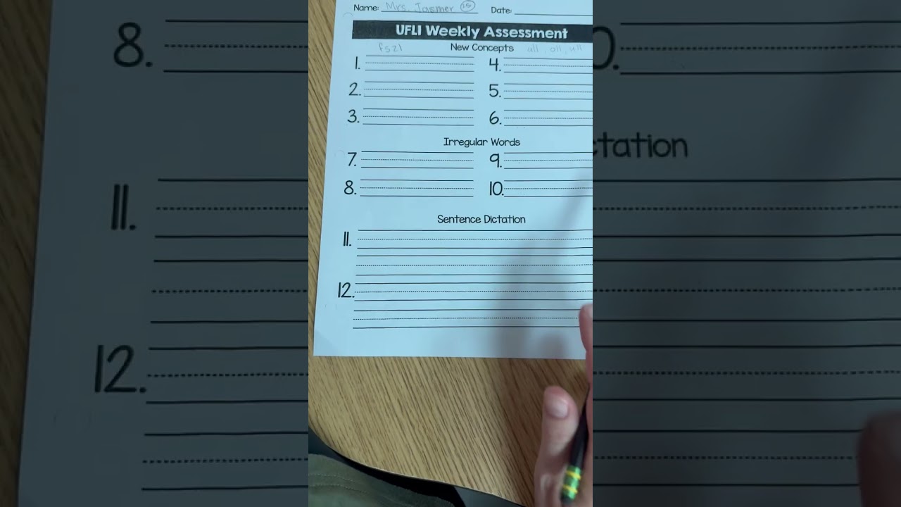 UFLI Test 42&43