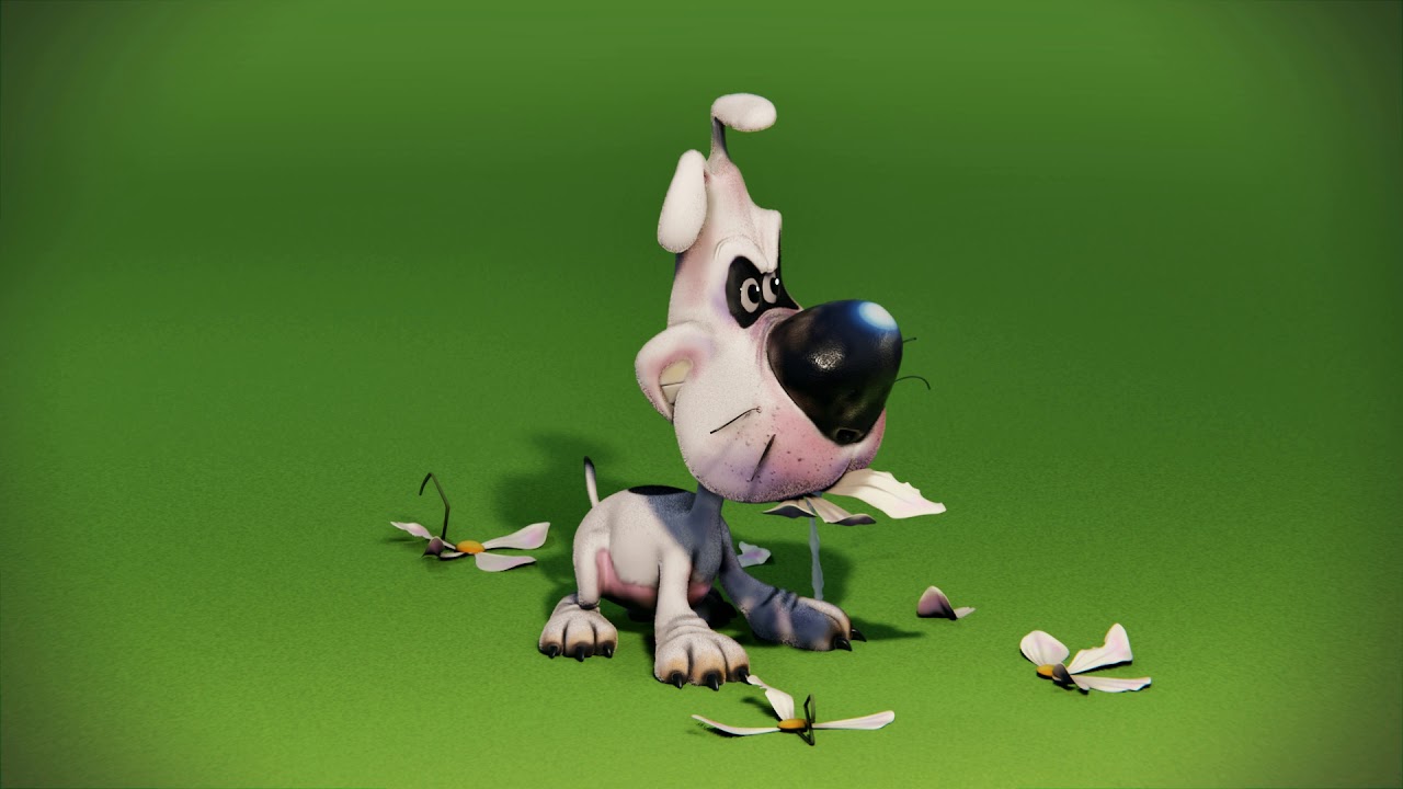 Litteul kevin 3D Dog - Turnaroud Blender 2.82a