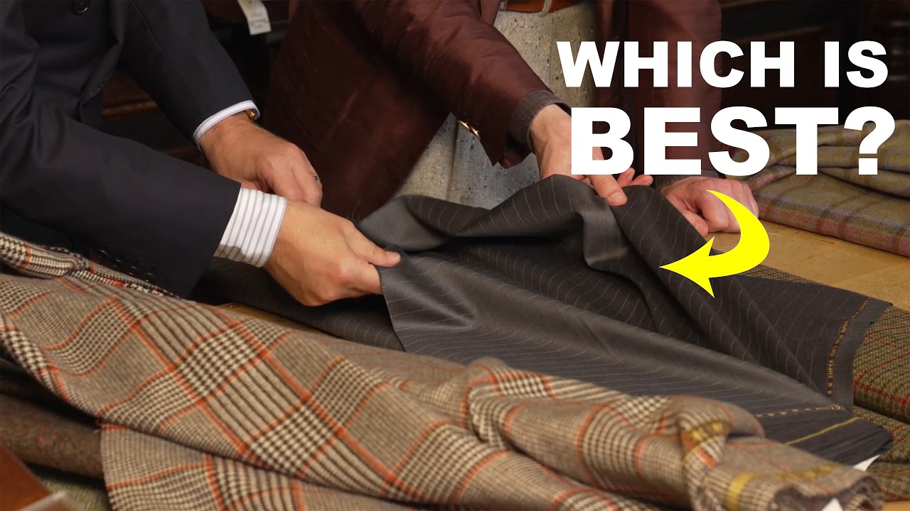 Британский портной рассказывает о 7 ключевых тканях: RTW, MTM и Bespoke