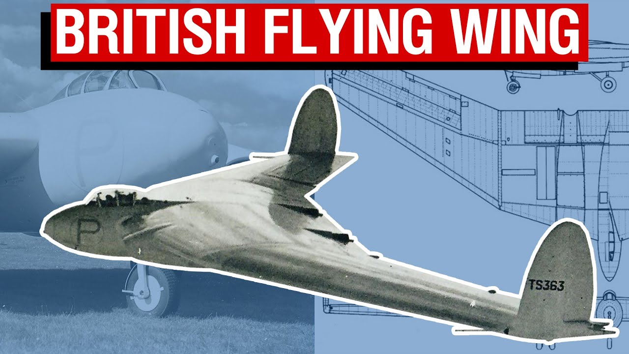 Britain's Forgotten Flying Wing - Armstrong Whitworth A.W. 52 | Aircraft History #2