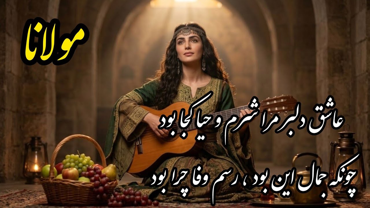 Rumi Mystical Music | Persian Sufi Meditation & Spiritual Poetry Recitation | Molana