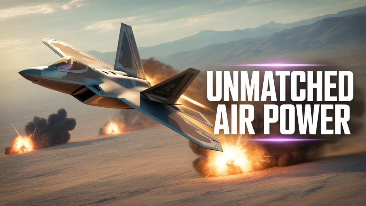 F-22 Raptor: World's Most Feared Stealth Fighter Jet