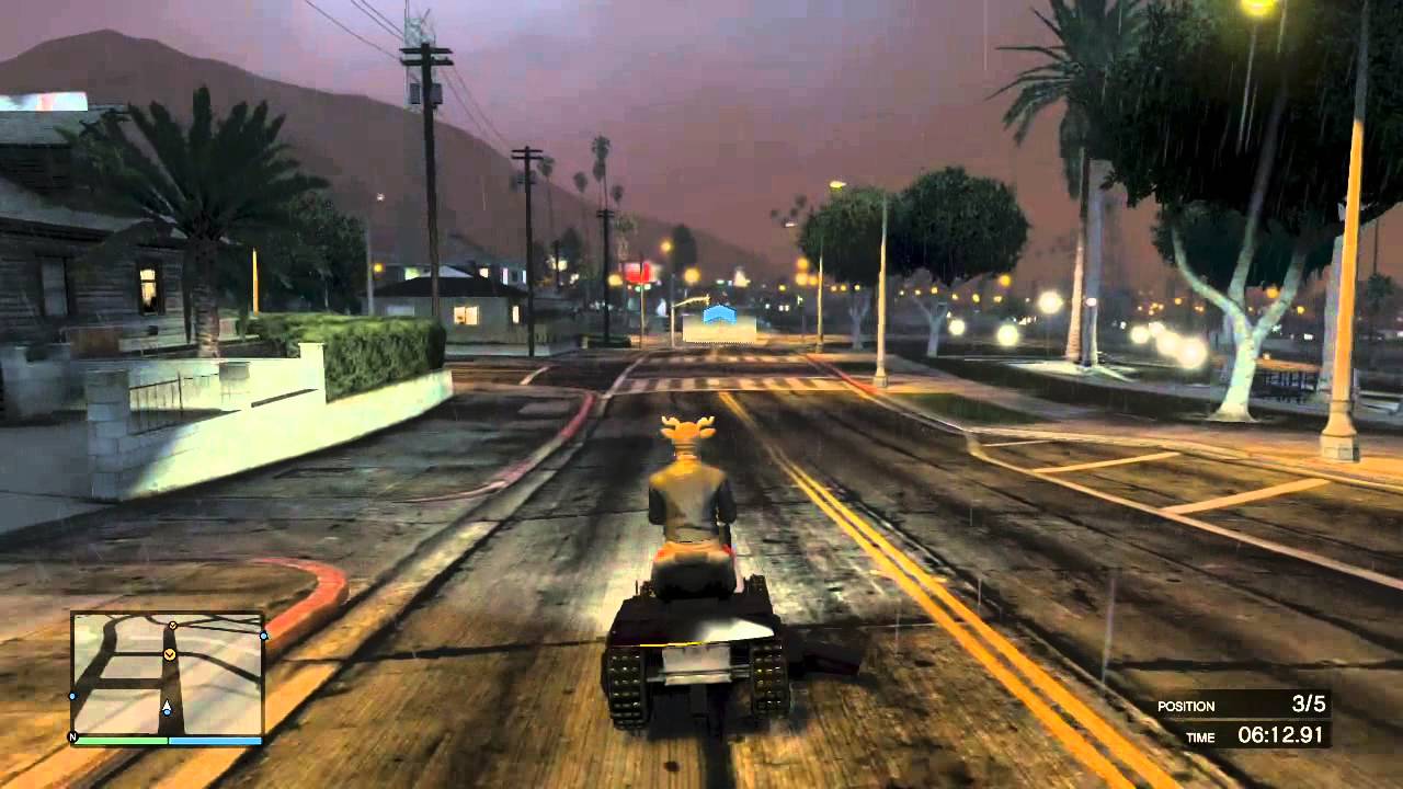 nL Live on Twitch.tv - GTA V Lawnmower Racing!
