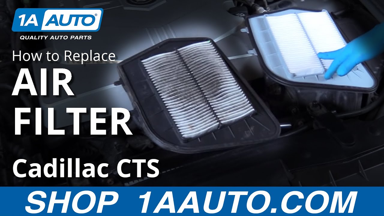 How to Replace Engine Air Filter 03-07 Cadillac CTS