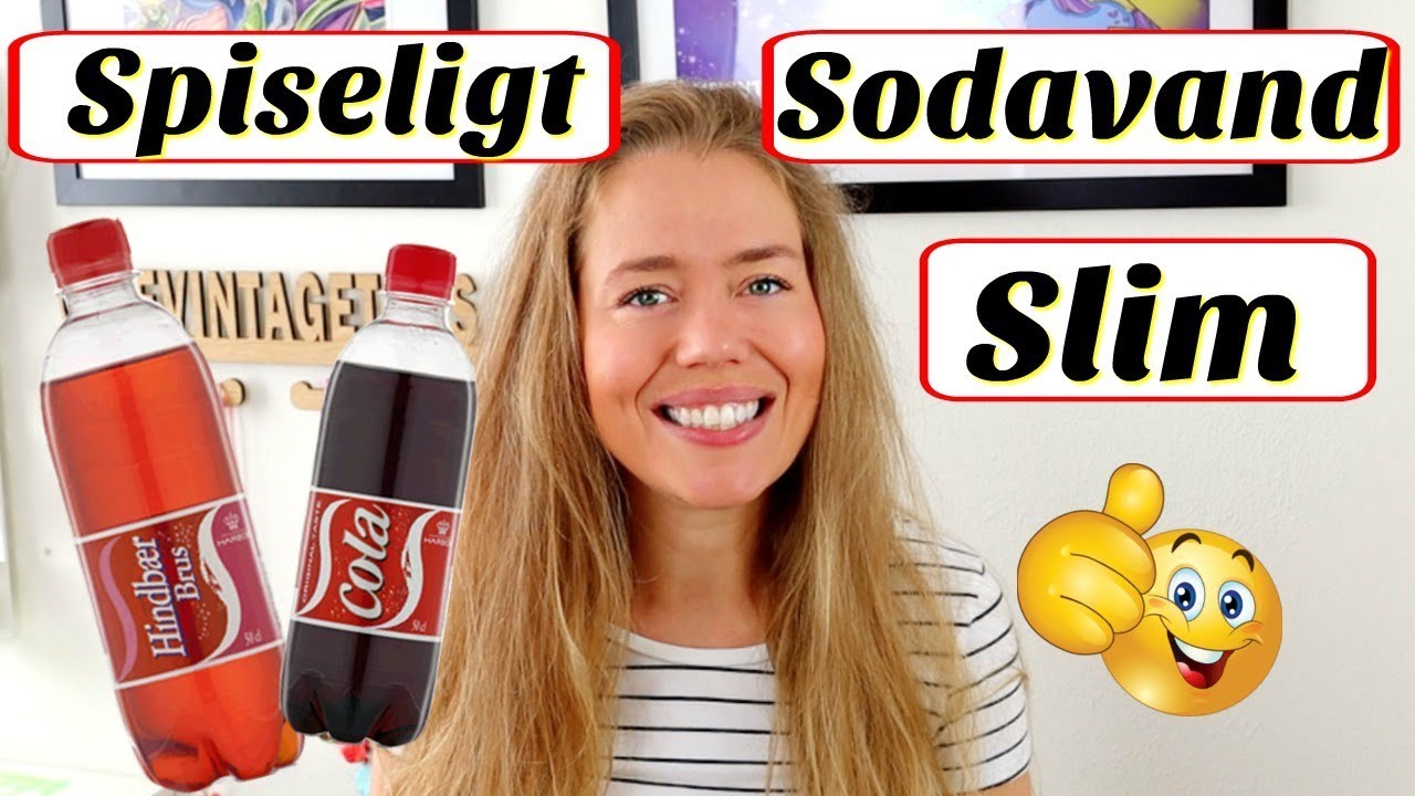 DIY spiseligt Sodavand slim // giftfri slim