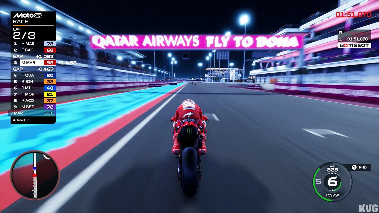 MotoGP 25 - Marc Marquez Gameplay (PC UHD) [4K60FPS]