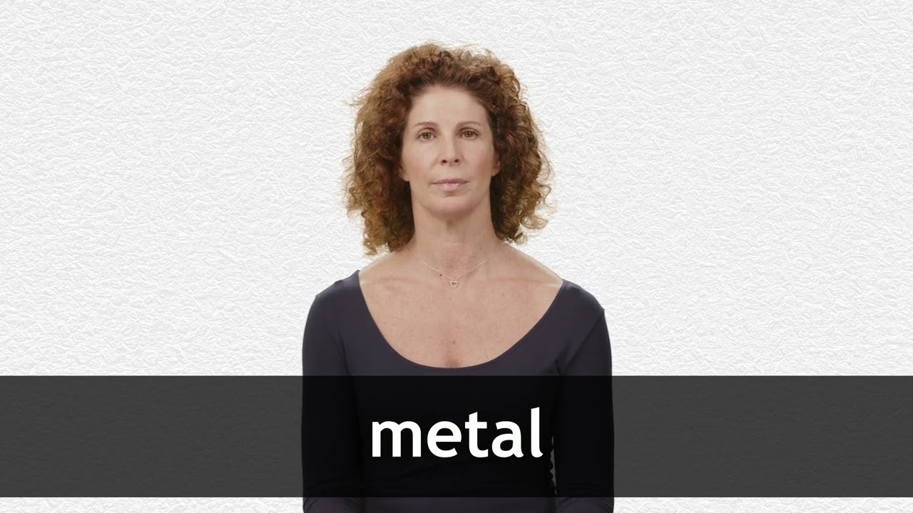 How to pronounce METAL in American English