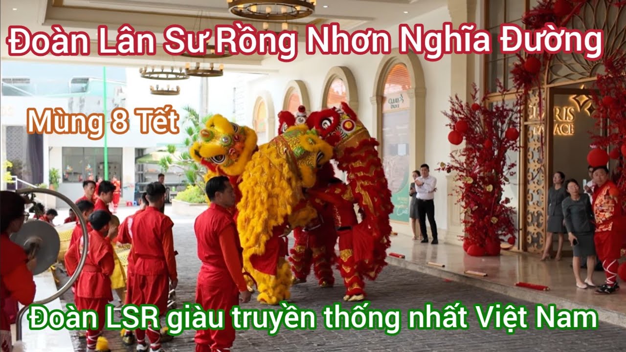 Nhơn Nghĩa Đường múa khai trương nhà hàng tiệc cưới ở Thủ Đức sáng mùng 8 Tết Bính Ngọ 2026