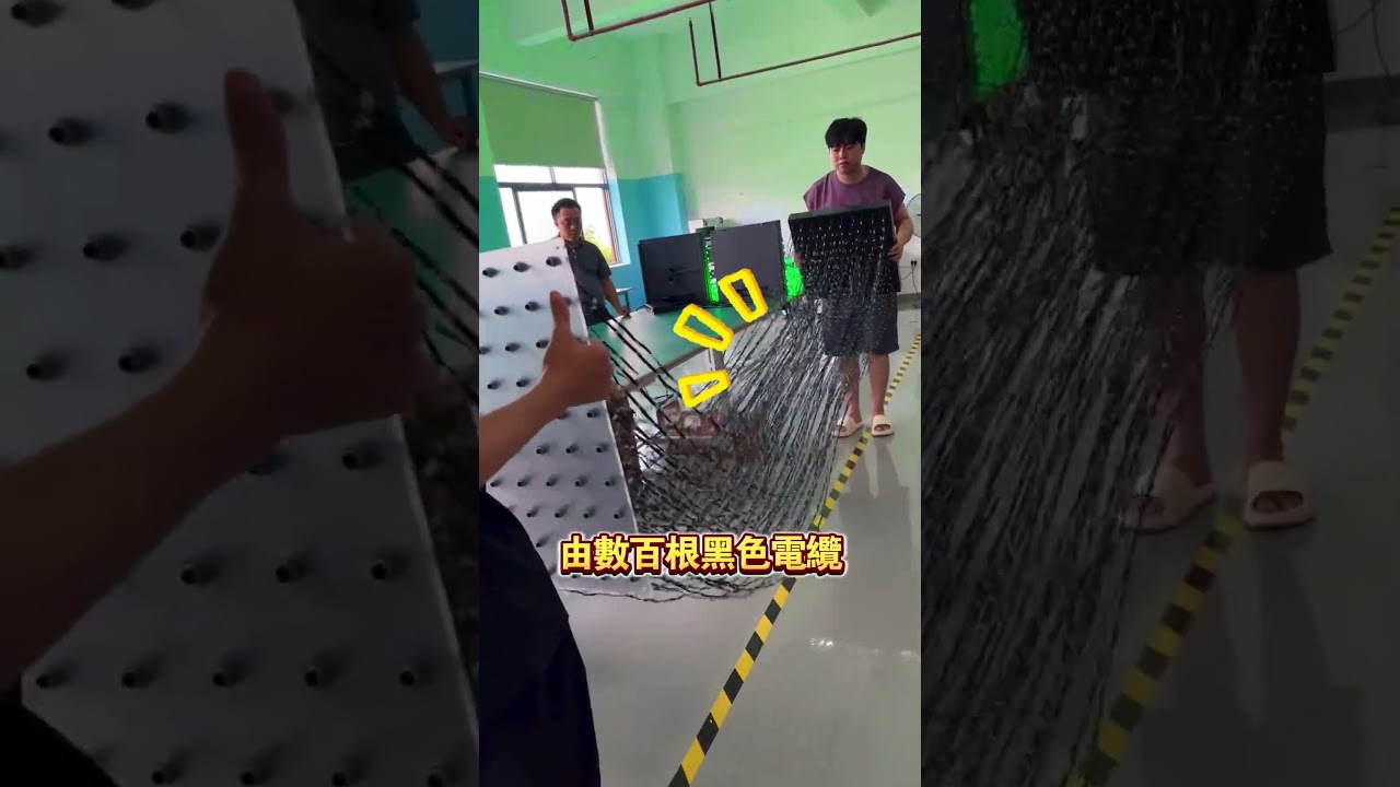 他們搬出纏滿電纜的金屬塊，全場疑惑&hellip;啟動瞬間卻驚艷所有人！😮👍（TT：@aimeetao5）