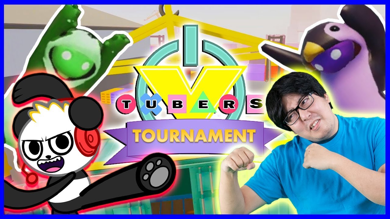 GANG BEASTS Tournament Ep 3 Let's Play with Sean Vs Combo Panda