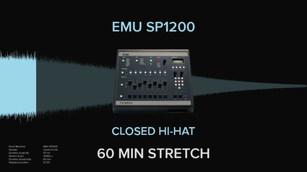 EMU SP1200 Closed Hi-Hat (1 HOUR)