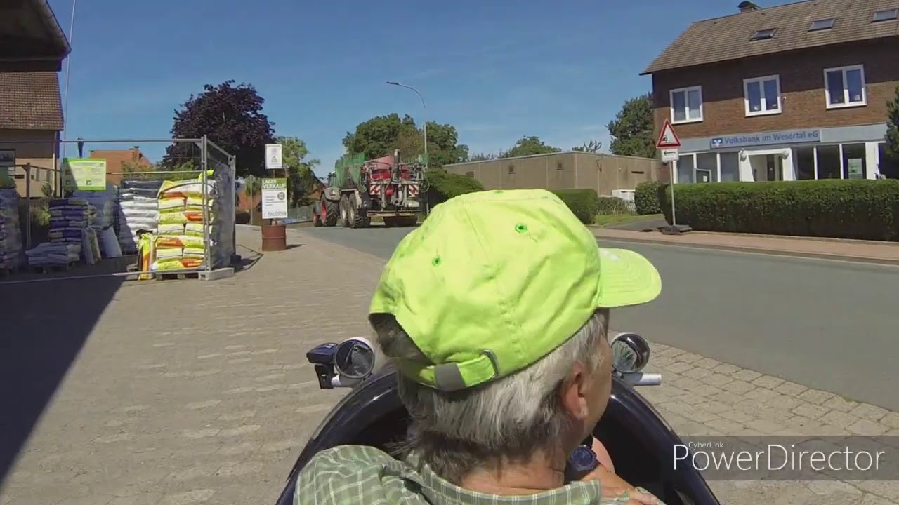 Test im Alltag Strada Carbon Velomobil Velomobiel