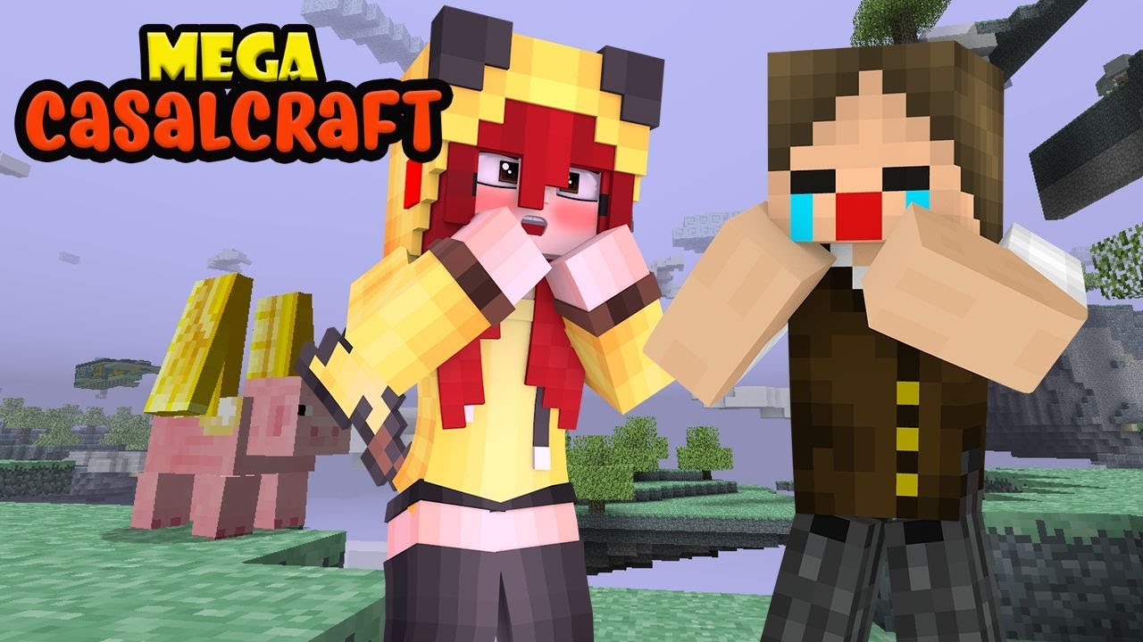 UMA DEUSA DISSE QUE O JAZZGHOST É FRACO :O | MEGA CASALCRAFT #34