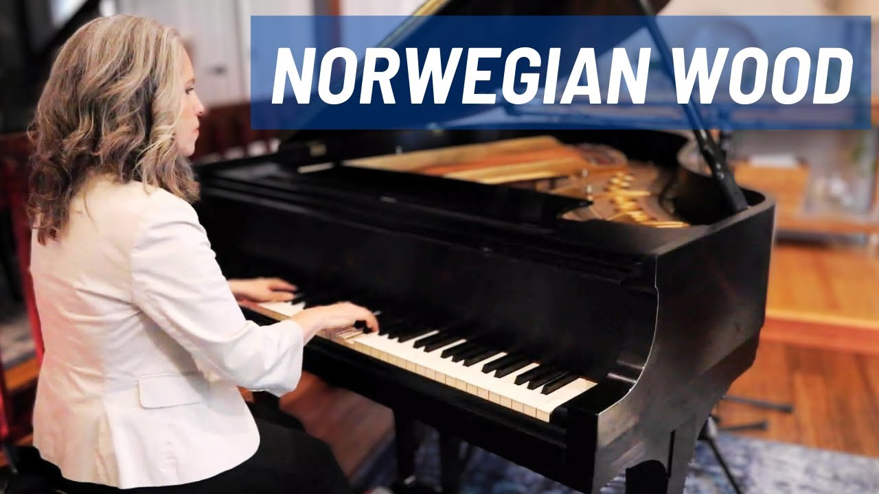 Norwegian Wood (This Bird Has Flown) by The Beatles | Solo Jazz Piano
