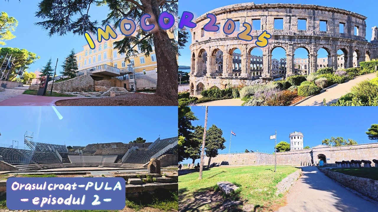 Explorăm Pula (orașul croat) ! Ne-a plăcut tare mult ce am văzut (la amândoi) ! 😀😀😀 Episodul 2