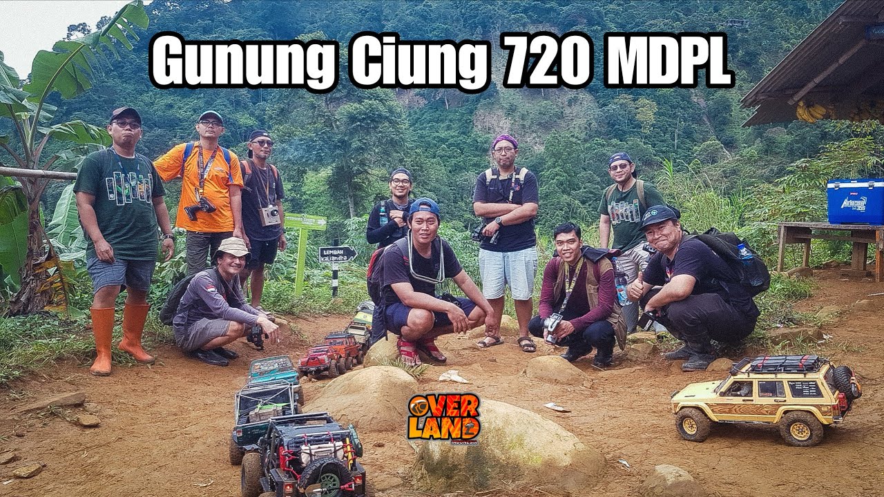 Trekking RC Overland di Gunung Ciung | Part 1