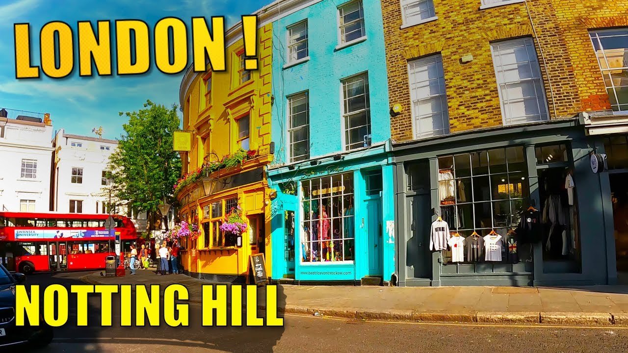 ⭐London | Hotel Check-In & Walking Notting Hill