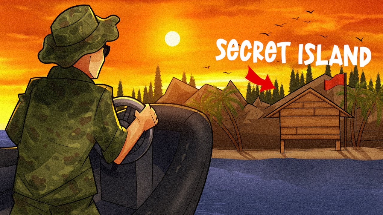 HOW A SOLO SURVIVES ON A SECRET TROPICAL ISLAND IN DAYZ!