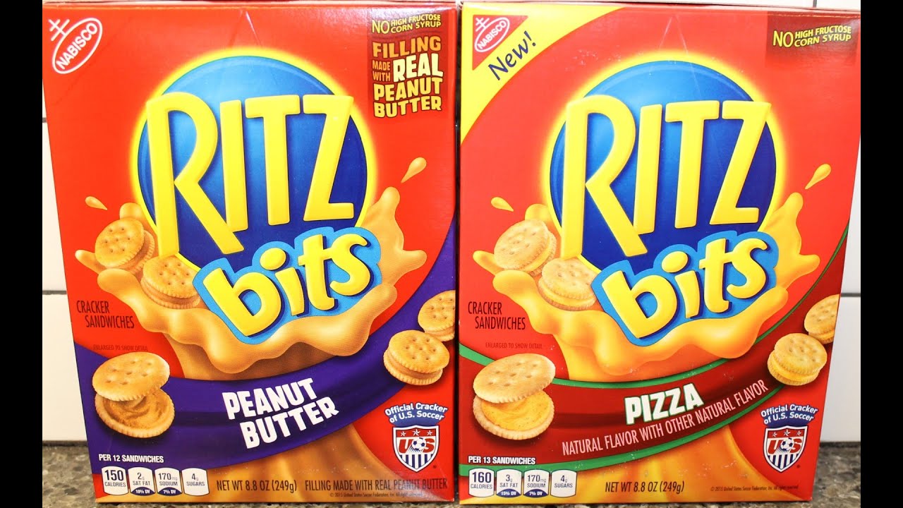 Ritz Bits: Peanut Butter and Pizza Review