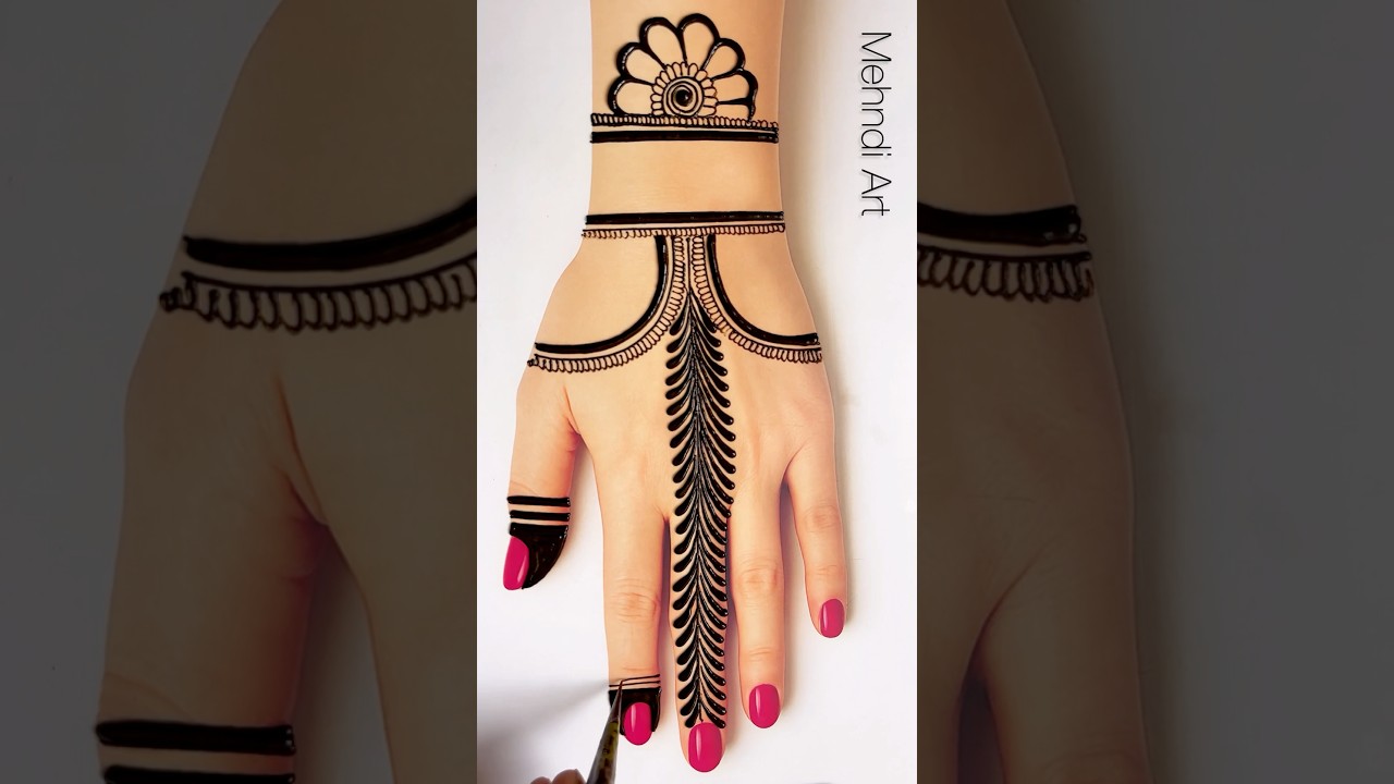 Arabic Mehndi Design