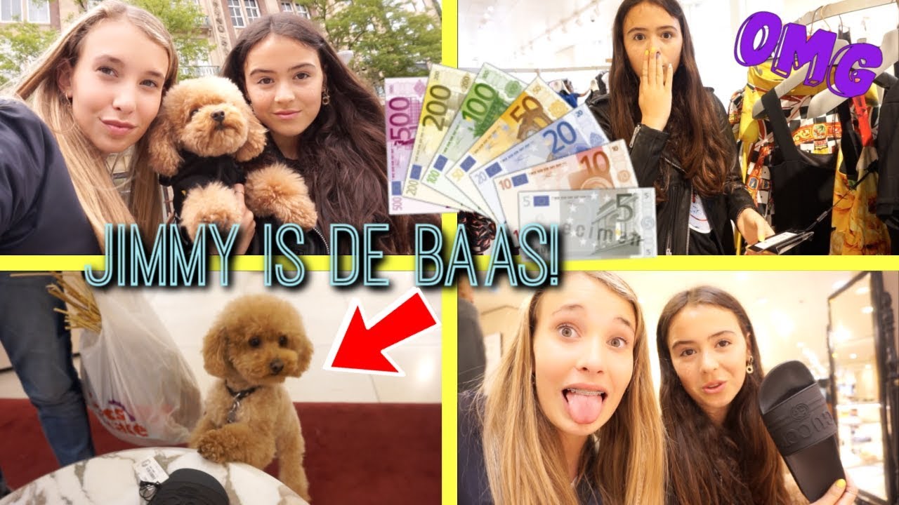 ALLES KOPEN WAT JIMMY AANRAAKT! | JIMMY BEPAALT ONZE DAG!