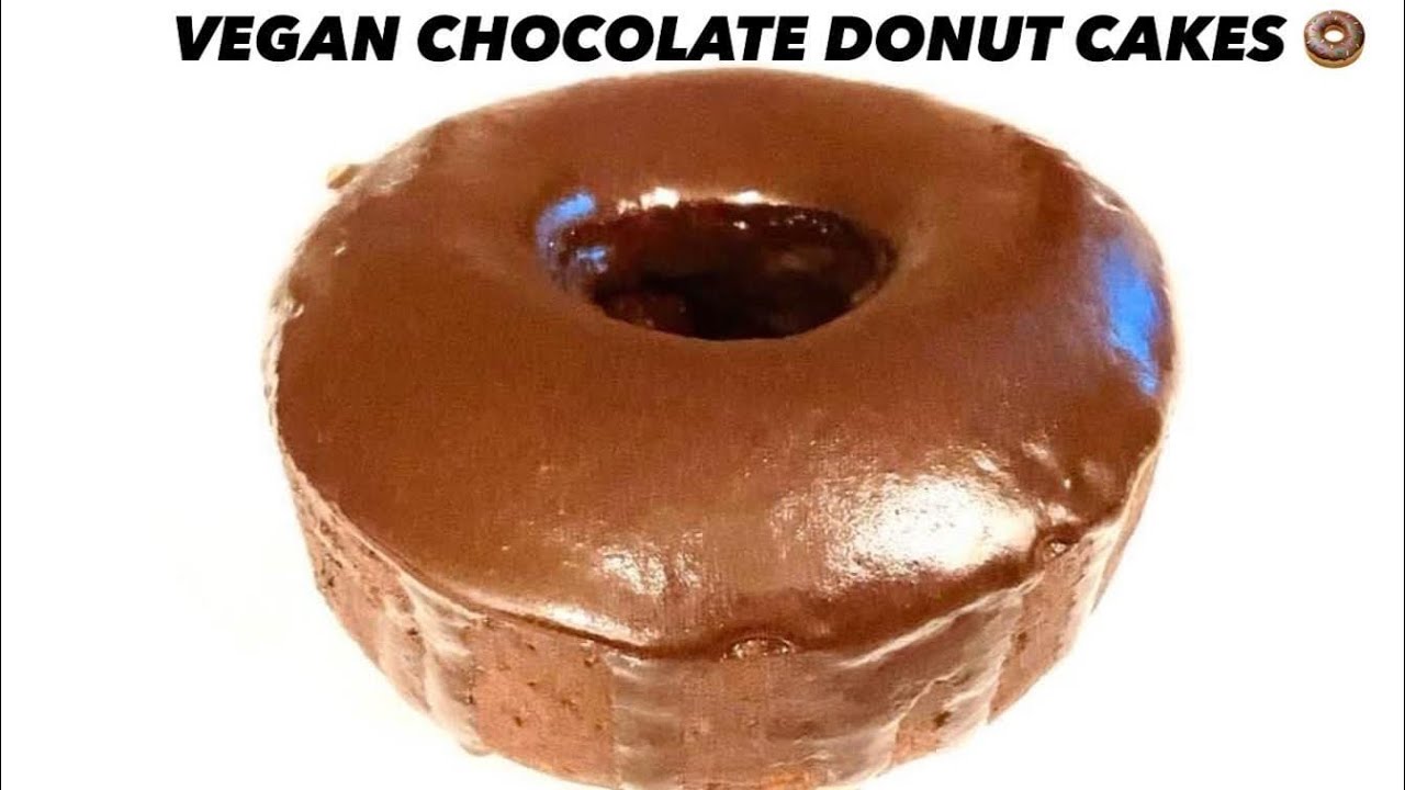 VEGAN CHOCOLATE DONUT CAKES | Dota’s