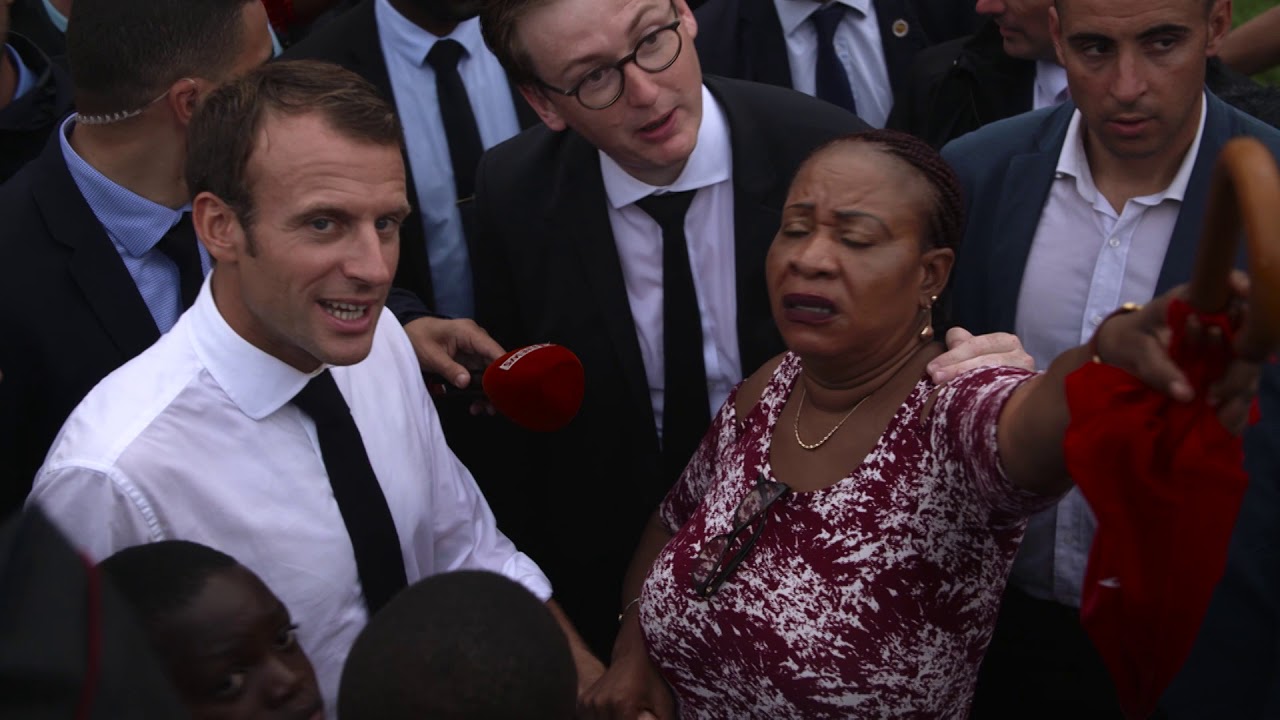 Le retour à Saint-Martin, un an après l'ouragan Irma : visite de chantier | Emmanuel Macron