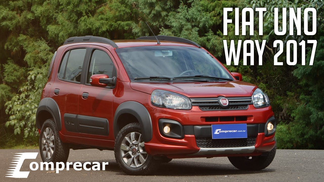 Fiat Uno Way 2017, com novo motor 1.3 FireFly