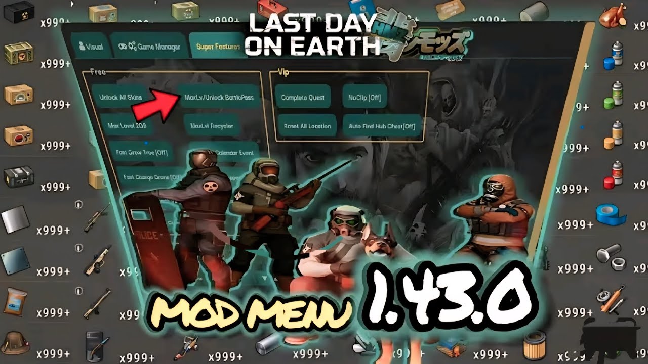 [MOD MENU] MELHOR MOD MENU DE LAST DAY ON EARTH HMZ 