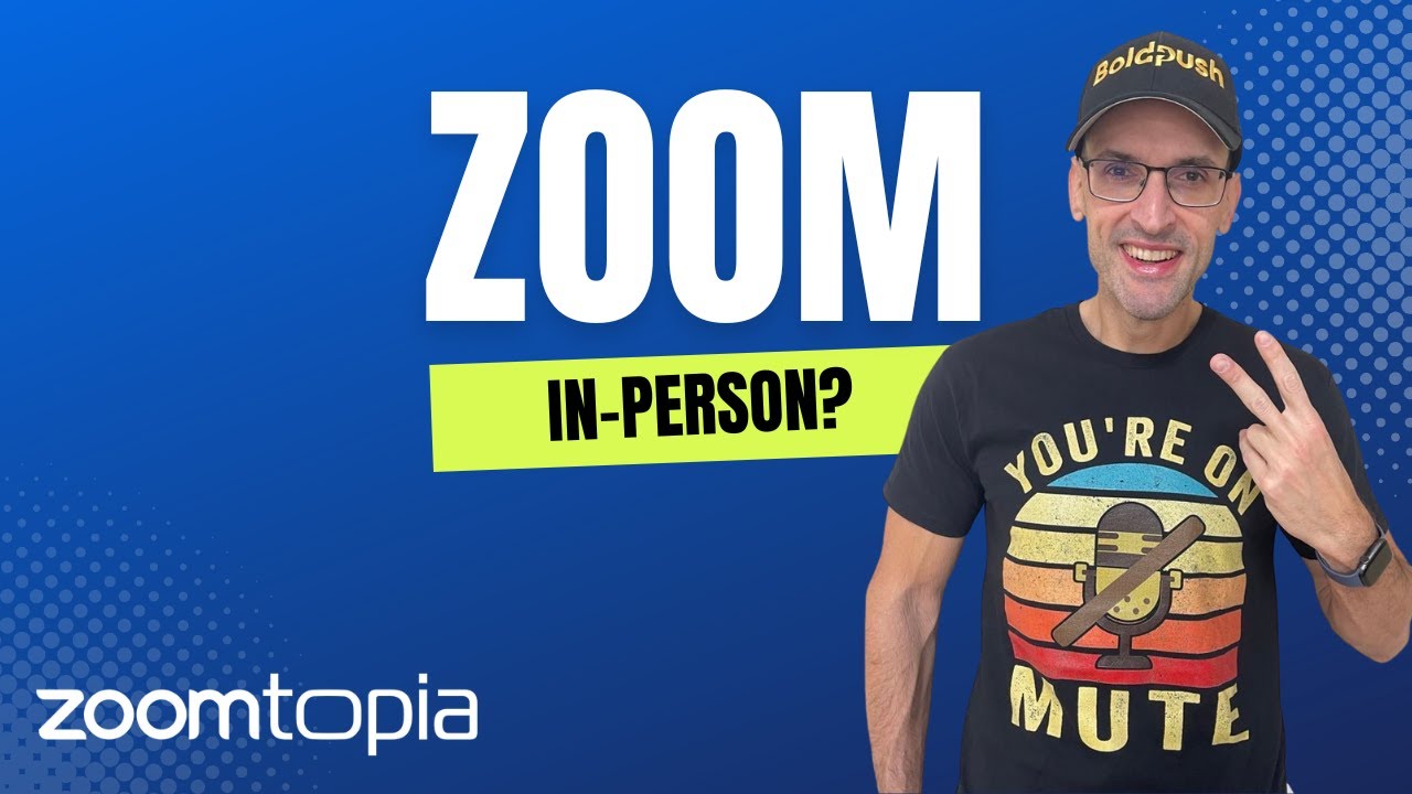 How Does Zoom Run In-Person Events?