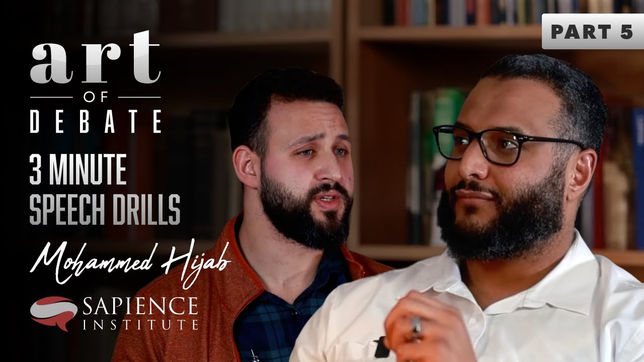 Art of Debate - Part 5: 3 Minute Speech Drills &ldquo;Atheism vs Islam &mdash; which best explains reality?