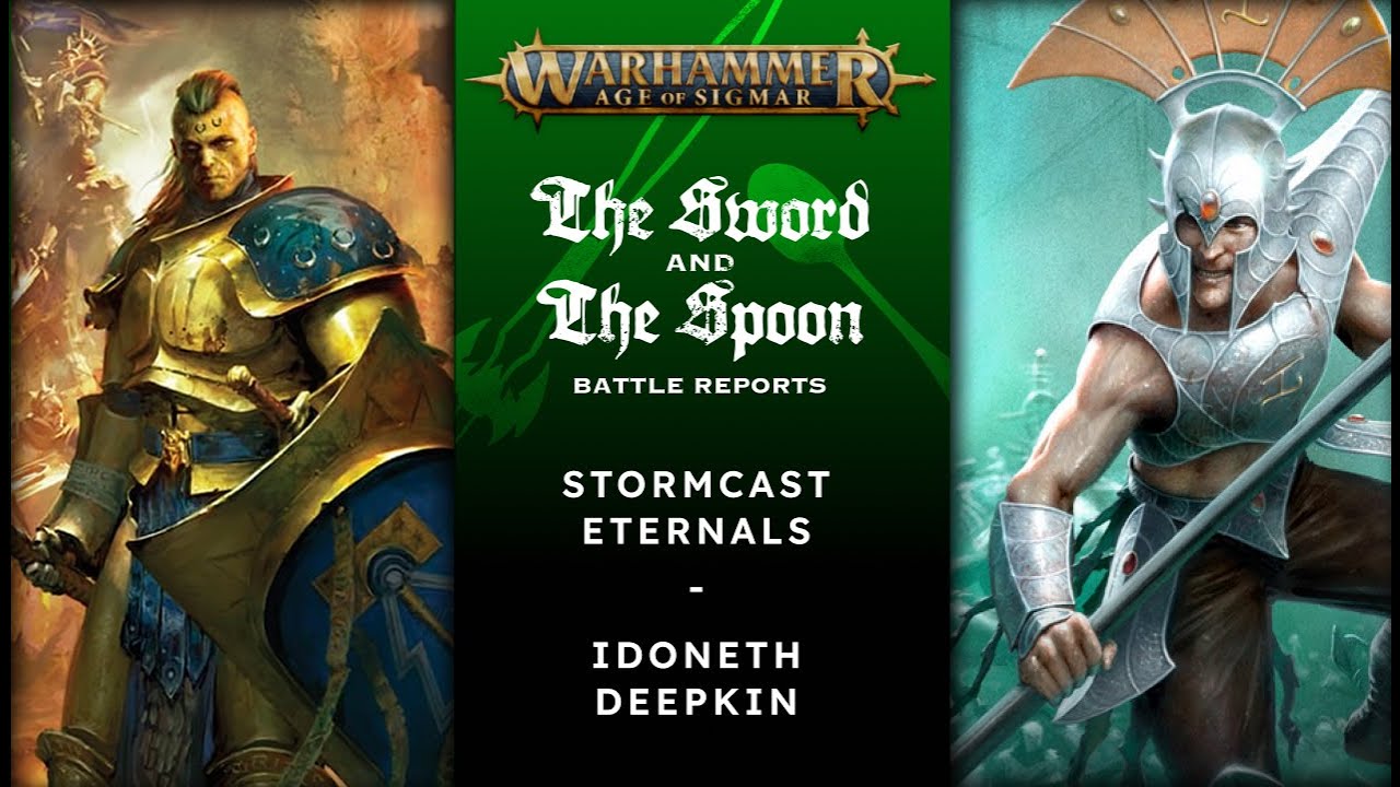 Stormcast Eternals v Idoneth Deepkin  #games #adwip  #ageofsigmar #newaos