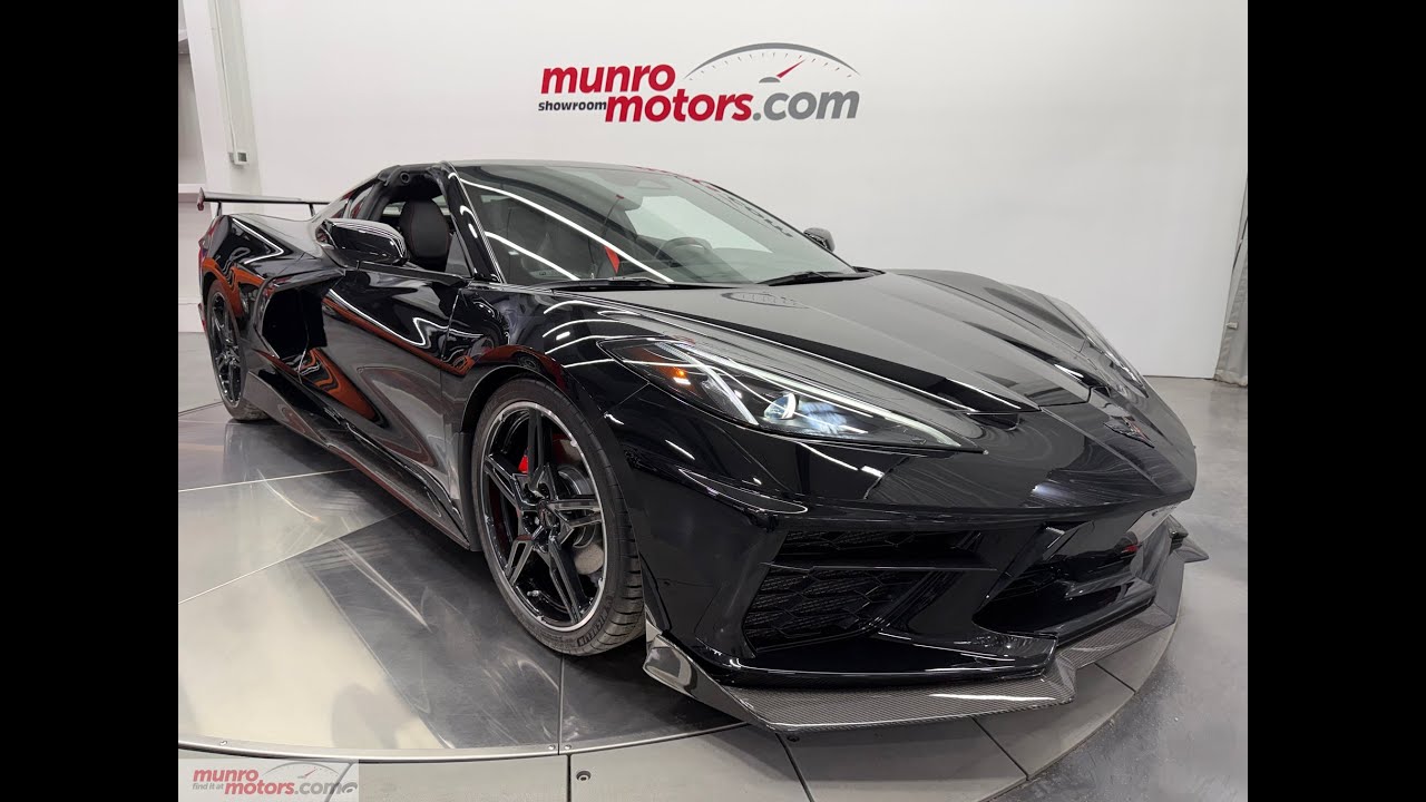 Corvette 1LT Coupe 2024 года, комбинированные сиденья, выхлопная система Ground FX High Wing, защ...