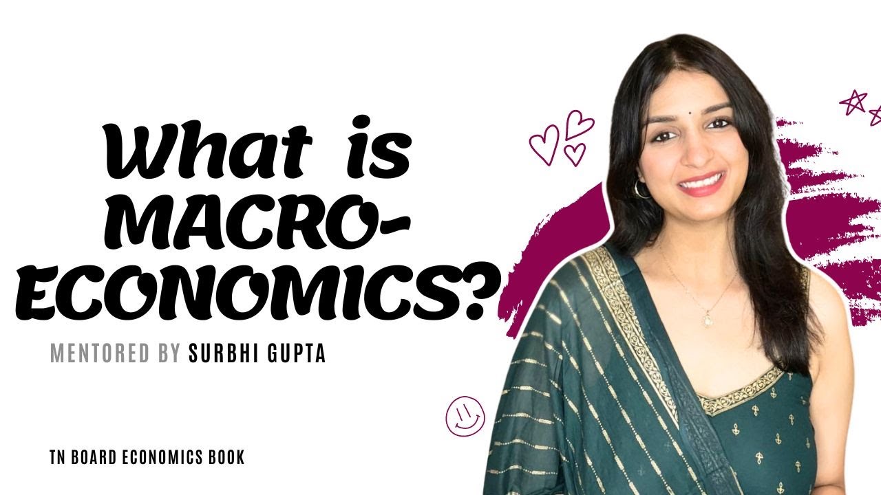#001 What is MACROECONOMICS? Scope and Limitations| ECONOMICS| Surbhi Gupta