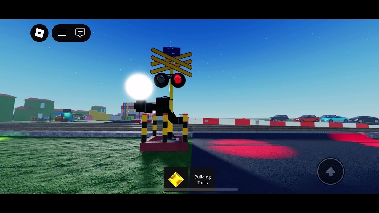 Mari kita test palang pintu yang bikin aku tapi ngelag soalnya sirine nya banyak #keretaapi #roblox 