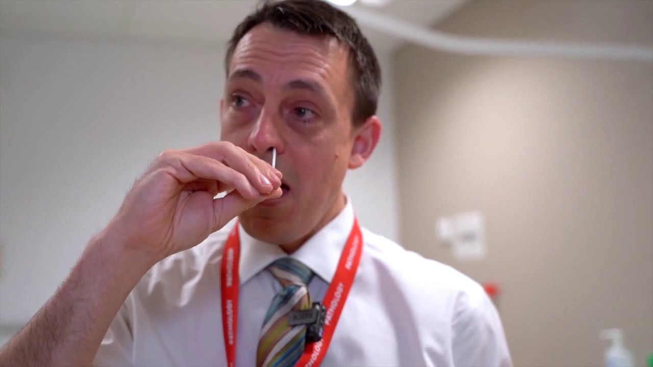 Coronavirus: how to self-swab