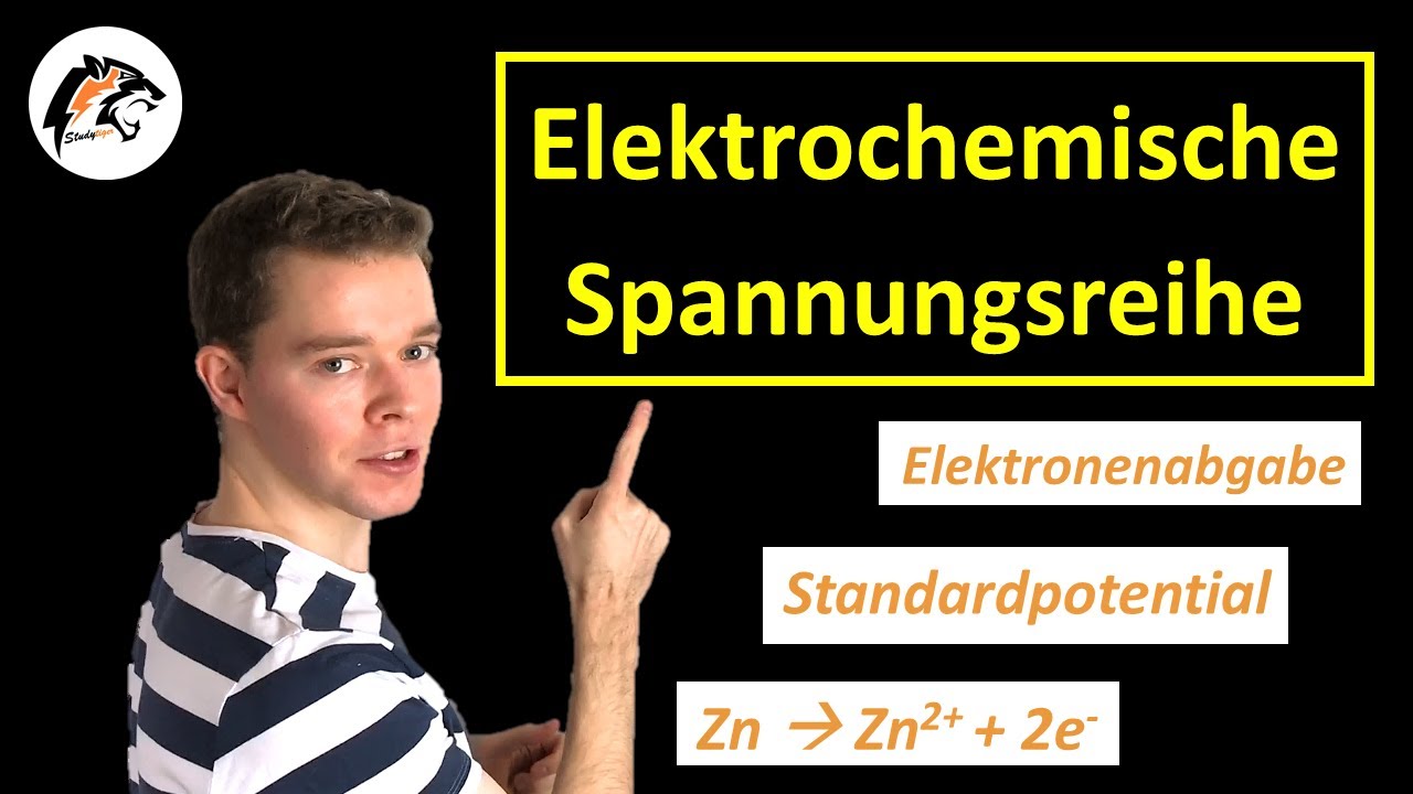 Elektrochemische Spannungsreihe/Redoxreihe | Chemie Tutorial