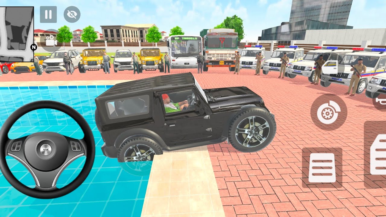Modified Police Car 🚨 Gangster Life in Indian Streets | Open WorldGame game for android ❤️ 