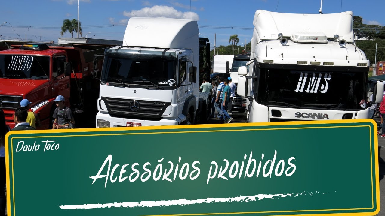 Caminhão personalizado dentro da lei