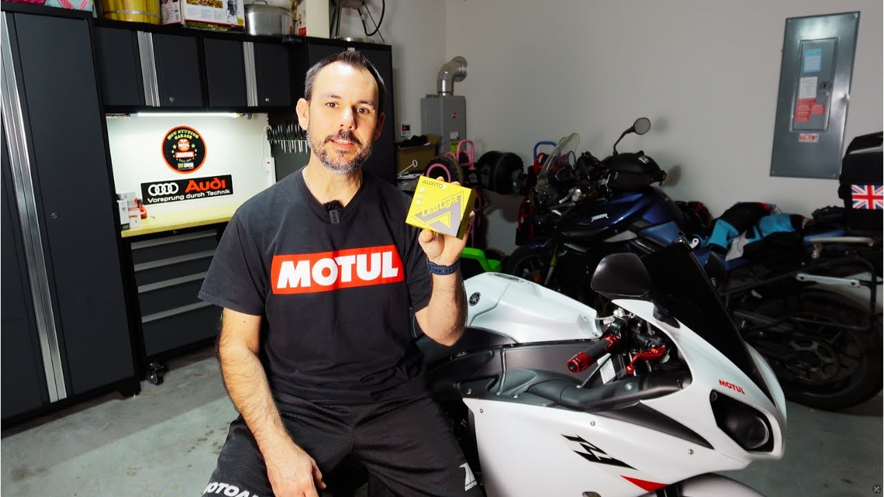 Yamaha R1: LED Headlight Upgrade Tutorial